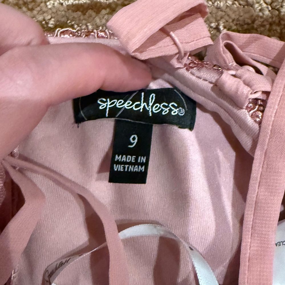 Speechless Pink High Dress - Picture 3 of 3